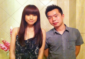 广州恒盛与明星合影